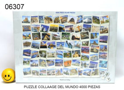 Imagen de PUZZLE COLLAAGE DEL MUNDO 4000 PIEZAS 9.24